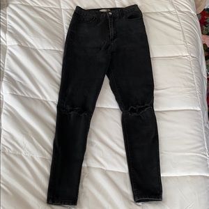 Forever 21 High-Waisted Skinny Jeans